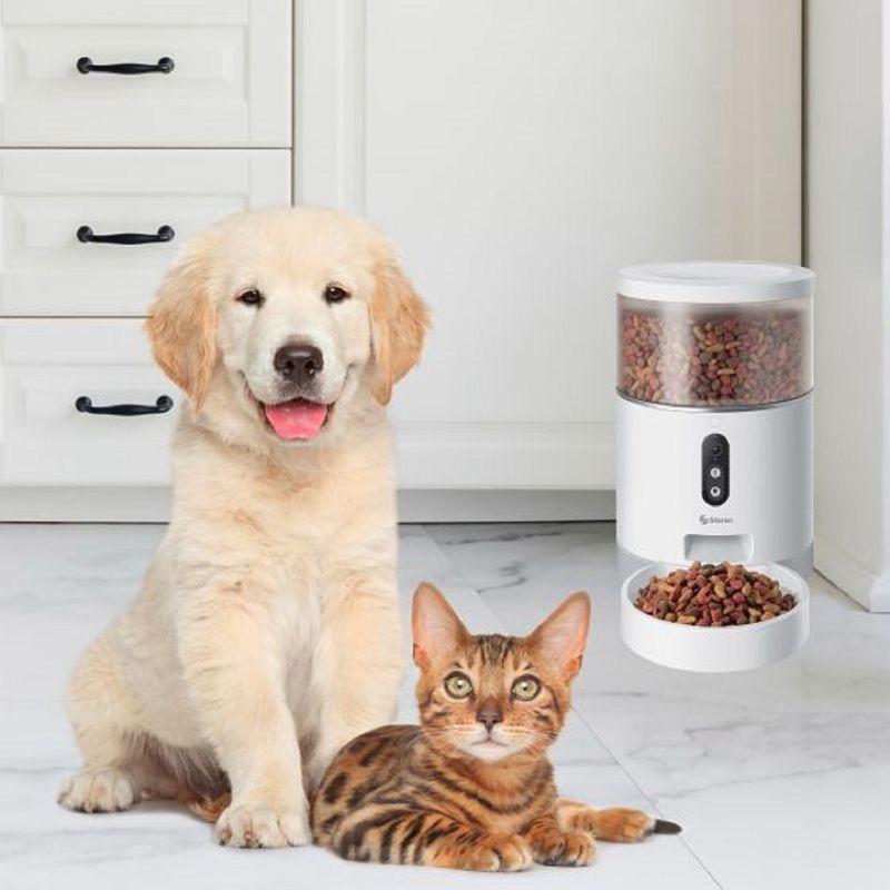 Dispensador-SMART-de-alimento-para-mascotas-Wi-Fi-con-camara-Full-HD-y-grabador-de-voz.