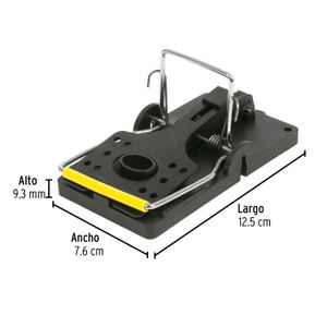 Trampa de plástico de 5" para ratón - PRETUL