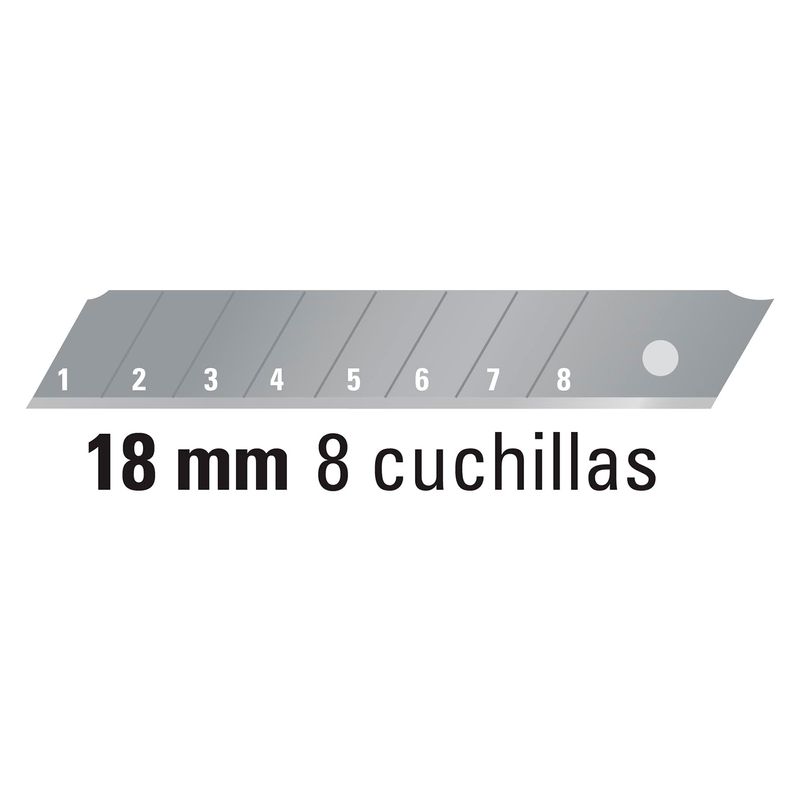 Kit-de-cuchillas-de-18-mm-multiusos-de-acero-SK4.Con-doble-filo-para-mayor-comodidad--pack-x-10