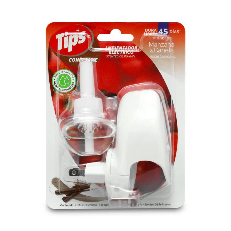 Ambiental-electrico-con-aroma-a-MANZANA---CANELA.-Incluye-difusor-electrico-TIPS--20-ml
