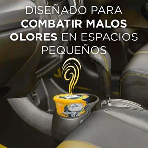 Ambiental automotriz en gel de 70 gr, disponible varios aromas, ideal para espacios pequeños. Pack x 2 - GLADE