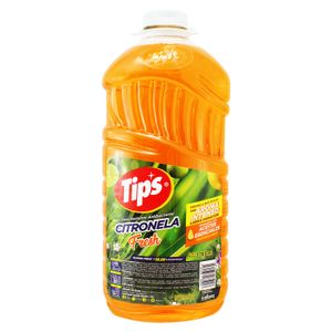 Desinfectante para piso antibacterial con aroma CITRONELA FRESH; 3785 ml.