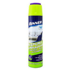 Limpiador para tapicería quita manchas y elimina malos olores; 600 ml. - BINNER