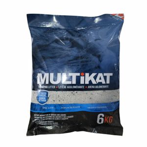 Arena para gato granulada + carbón activado con aroma a MANZANA; 6 kg. - ORGILL