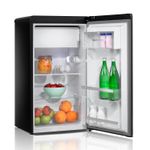 Minibar-curved-de-95-litros-de-capacidad-de-acabado-en-color-negro-con-iluminacion-LED-RI-120NE
