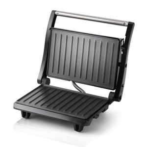 Sanduchera de acero inoxidable con marcas para grill - INDURAMA
