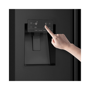 Refrigerador French Door de 674 litros de capacidad acabado en color cromaRI-992I NE - INDURAMA