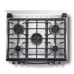 Cocina-a-Gas-de-30--niza-zafiro-de-5-quemadores.-Acabado-en-color-negro