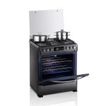 Cocina-a-Gas-de-30--niza-zafiro-de-5-quemadores.-Acabado-en-color-negro