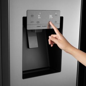 Refrigerador French Door de 674 litros de capacidad con sistema metal tech cooling RI-992I CROMA - INDURAMA