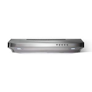 Campana Extractora de pared con 3 velocidades y luz led CEI-60CRP - INDURAMA