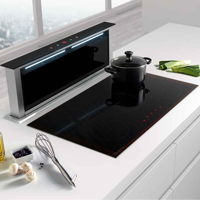 Campana-Extractora-tipo-meson-con-panel-digital-touch-y-filtro-de-aluminio-lavable-CEI-90NMO