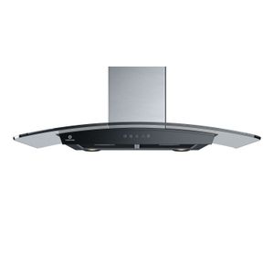 Campana Extractora tipo chimenea con panel de funciones touch e iluminación LED CEI-90NEVC - INDURAMA