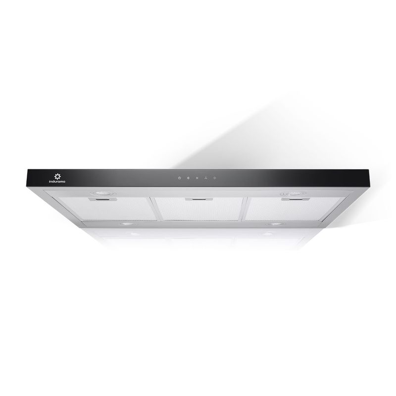 Campana-Extractora-tipo-isla-y-panel-de-control-touch-de-doble-lado-e-iluminacion-LED-CEI-90CRVI