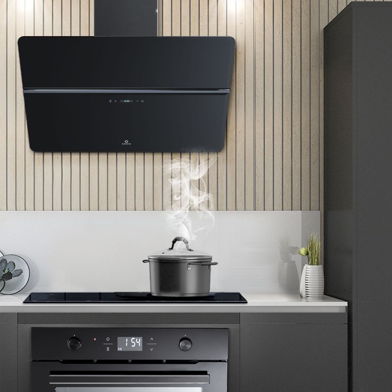 Campana-Extractora-moonlight-tipo-chimenea-sistema-control-touch-y-recirculamiento-de-aire-CEI-90VDNRC