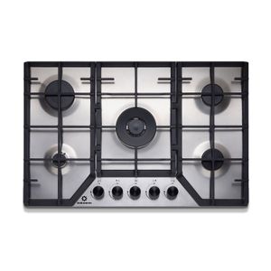 Encimera a gas de 5 quemadores con sistema de seguridad y encendido directo desde las perillas EGI755AI - INDURAMA