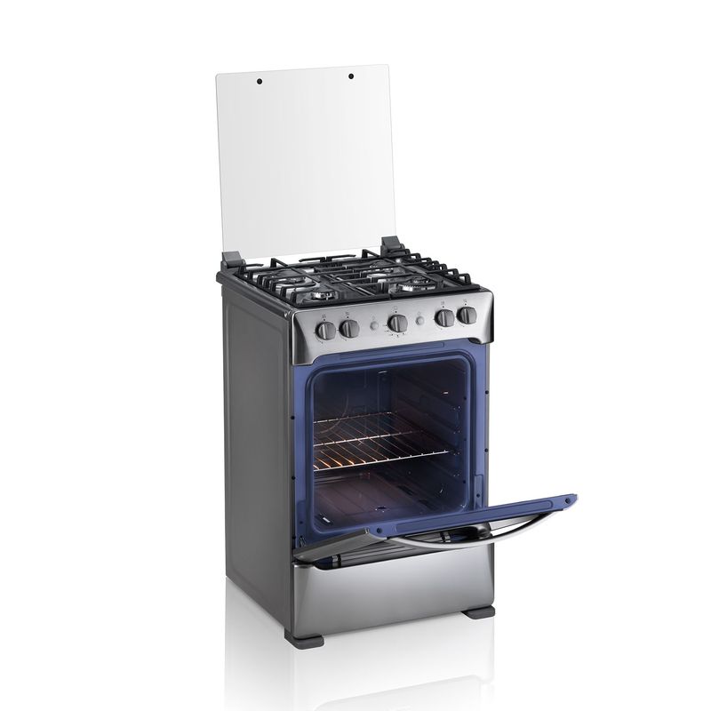 Cocina-a-Gas-granada-zafiro-de-24--con-quemador-Triple-Coronoa.-Tecnologia-con-revestimiento-reallyclean