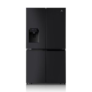 Refrigerador Cross Door negra de 647 litros de capacidad sistema multifunción y temperatura ajustable RI-885I BLACK - INDURAMA