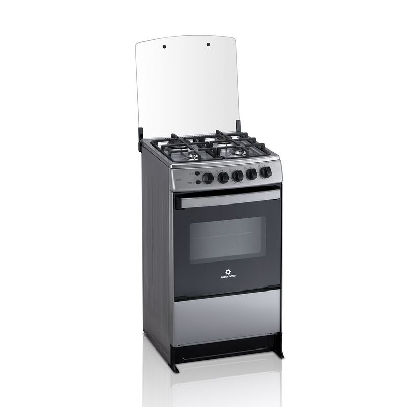 Cocina-a-Gas-Cadiz-Spazio-Plus-20-.-4-quemadores-tapa-de-vidrio-templado-tablero-inoxidable-parrillas-fundidas