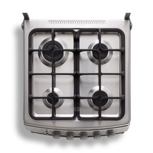 Cocina a Gas de 20" bilbao spazio plus de 4 quemadores y acabado cromado - INDURAMA
