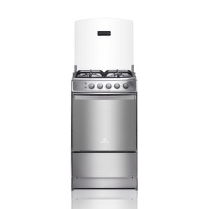 Cocina a Gas de 20" bilbao spazio plus de 4 quemadores y acabado cromado - INDURAMA