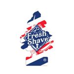Ambiental-de-carton-azul-rojo-y-blanco-con-aroma-FRESH-SHAVE.