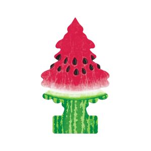 Ambiental de cartón verde con rojo con aroma WATERMELON. - LITTLE TREES