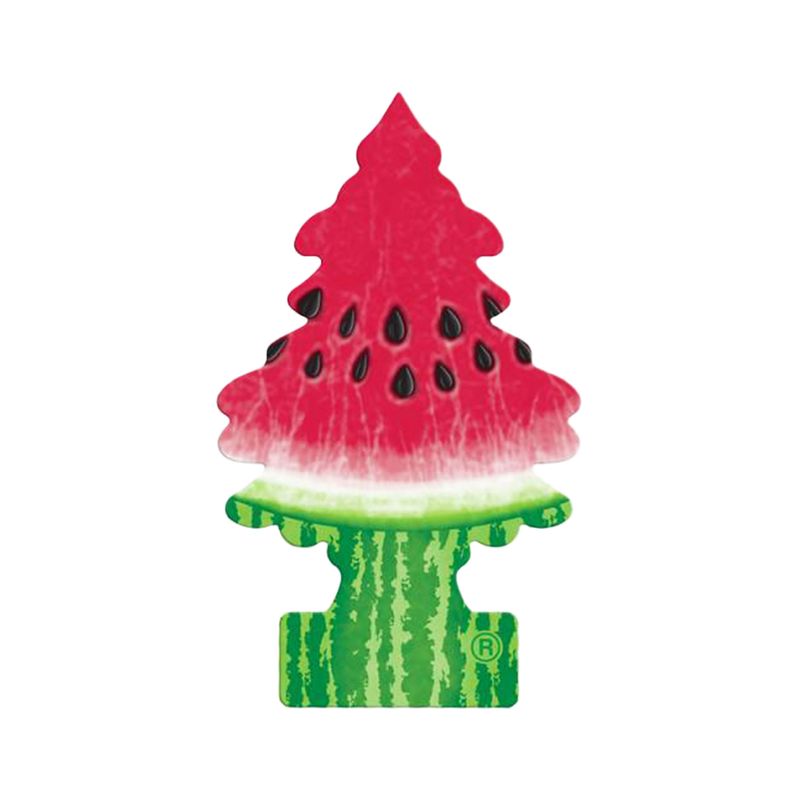 Ambiental-de-carton-verde-con-rojo-con-aroma-WATERMELON.