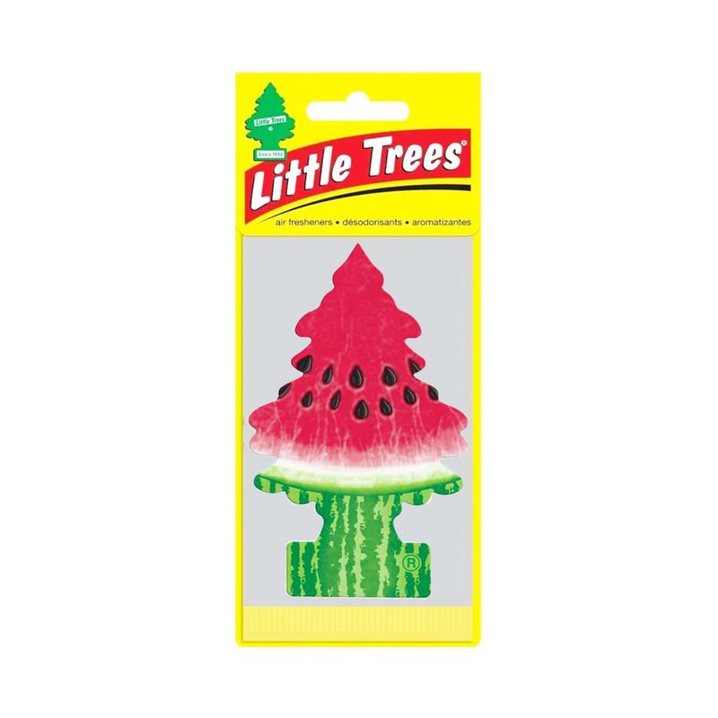 Ambiental-de-carton-verde-con-rojo-con-aroma-WATERMELON.