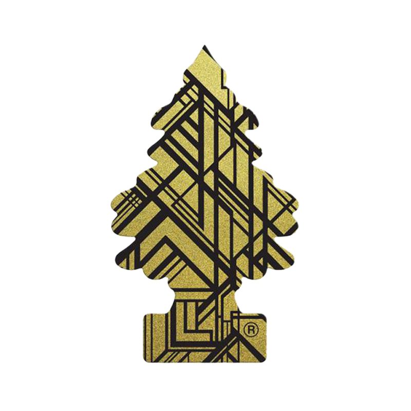 Ambiental-de-carton-dorado-con-negro-con-aroma-GOLD.