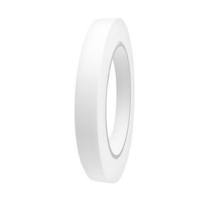 Cinta doble faz blanca de espuma adhesiva; 1,8 cm x 2 m. - K PRO