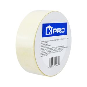 Cinta masking de 3,6 cm cm x 36,5 m beige. - K PRO