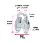 Bolsa-con-20-nudos--perros--de-hierro-p-cable-de-3-8-