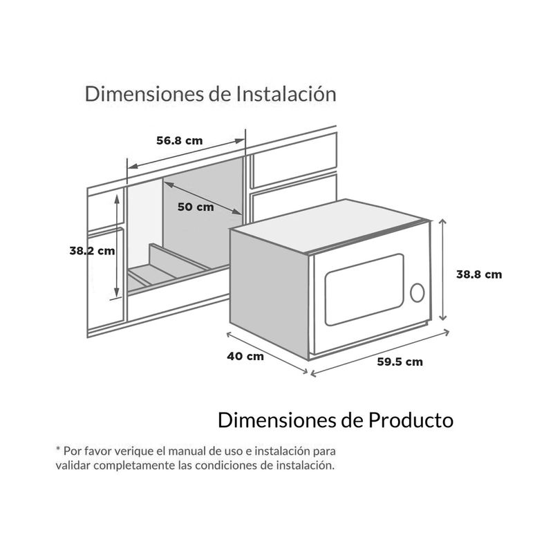 Microondas-28Lt-Negro-120V-60Hz