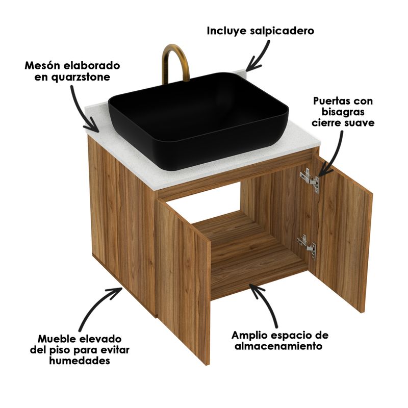 Mueble-de-Baño-con-Meson-quarztone-basico-Elevado-63X48-cm-sin-manija---salpicadero