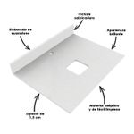 Mueble-de-Baño-con-Meson-quarztone-basico-Elevado-63X48-cm-sin-manija---salpicadero