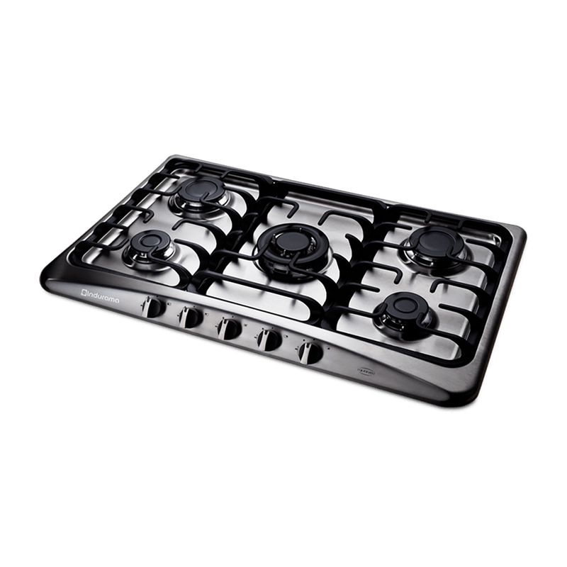 Cocina-Gas-80Cm-5P-Ee-A-Inox-Indurama
