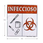 Letrero-con-mensaje-desecho-INFECCIOSO.