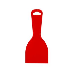 Espatula plástica multiusos de 3" (7,62 cm); color rojo. - BYP