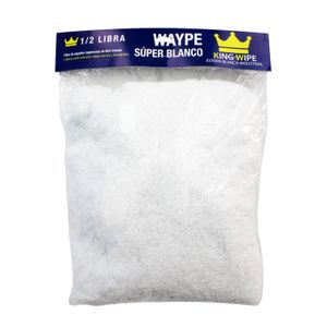 Whipe de algodón regenerado de fácil manejo; 223 g. - KING WIPE