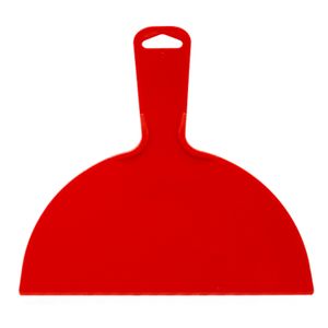 Espatula plástica multiusos de 8" (20 cm); color rojo. - BYP