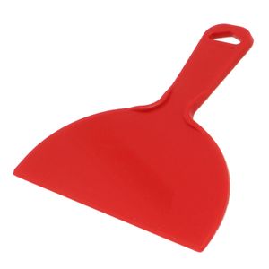 Espatula plástica multiusos de 8" (20 cm); color rojo. - BYP