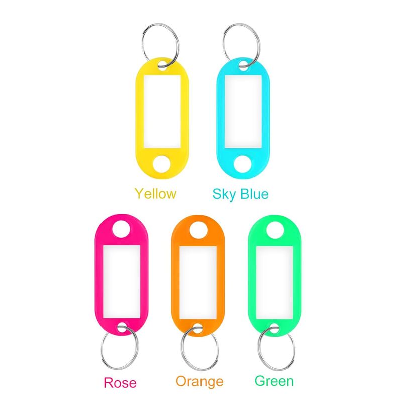 Juego-de-llaveros-varios-colores-con-etiqueta-de-tarjeta-extraible-personalizable-para-identificacion.