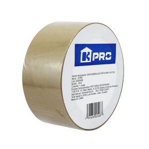 Cinta de embalaje de 4,8 cm x 73 m cafe. - K PRO