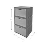 Caja-organizadora-plegable-GRIS-de-90-x-30-cm-de-3-niveles-con-tapa.