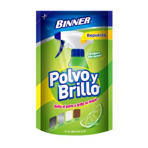 Limpiador de superficies polvo y brillo con aroma CITRUS FRESH 4 en 1; 300 ml.. - BINNER