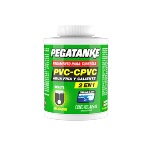Pegamento PVC-CPVC 475ml.