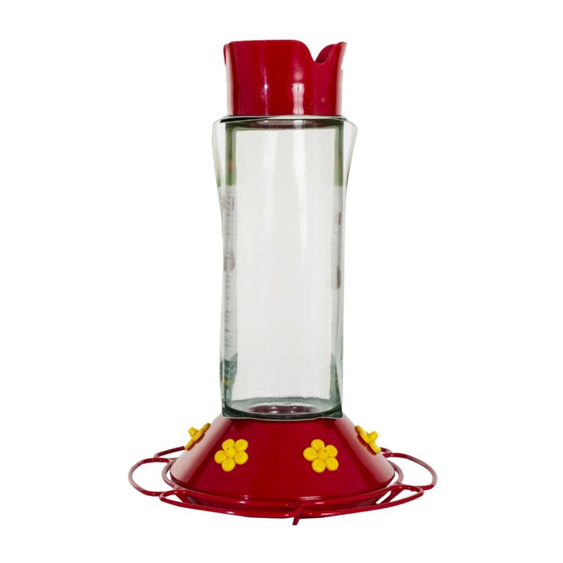 Comedero-para-colibries-de-plastico-de-diseño-tipo-planta-colgante-con-6-bebederos.