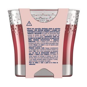 Aromatizante transparente tipo VELA con aroma MANZANA Y CANELA; 96 g. - GLADE