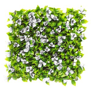 Jardín vertical plástica FLOR BLANCA de 50 x 50 cm. - ORGILL